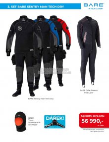SET BARE SENTRY MAN TECH DRY, Bare