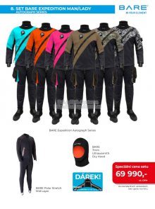 SET BARE EXPEDITION MAN / LADY - Autograph Series, Bare