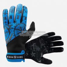 ADMIRAL III BLACK/BLUE GLOVES 2mm, Aqualung