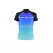 FROZEN BLUE RASH GUARD LADY SHORT SLEEVE, Aqualung