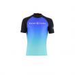 FROZEN BLUE RASH GUARD MEN SHORT SLEEVE, Aqualung FROZEN BLUE RASH GUARD MEN SHORT SLEEVE, Aqualung