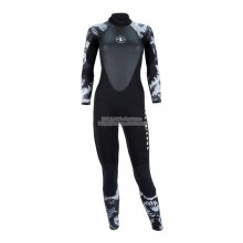 HYDROFLEX FULL SUIT BLACK/WHITE LADY 3mm, Aqualung