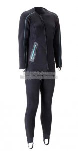 POLAR STRECH MID LAYER FULL WOMEN, Bare