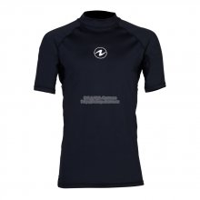 SLIM FIT SHORT SLEEVE MEN BLACK, Aqualung