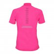 RASH GUARD SLIM FIT SHORT SLEEVE WOMEN PINK, Aqualung