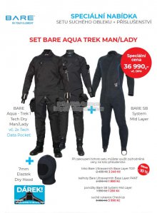 SET BARE AQUA TREK MAN / LADY, Bare