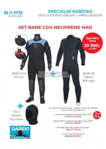 SET BARE CD4 NEOPRENE MAN, Bare