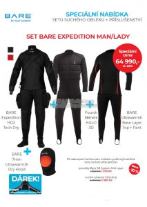 SET BARE EXPEDITION MAN / LADY, Bare