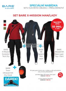 SET BARE X-MISSION MAN / LADY, Bare