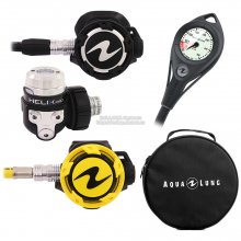 SET HELIX PRO DIN + OCTOPUS HELIX + MANOMETR AL50 + REGULATOR BAG EXPLORER II, Aqualung