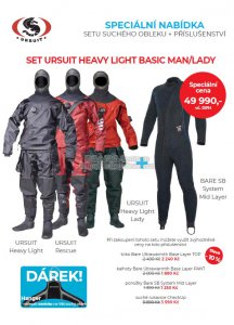 SET URSUIT HEAVY LIGHT BASIC MAN / LADY, Ursuit