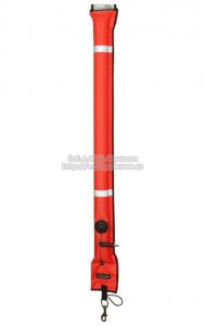 NYLON ORANGE DECO STOP BUOY, Tecline